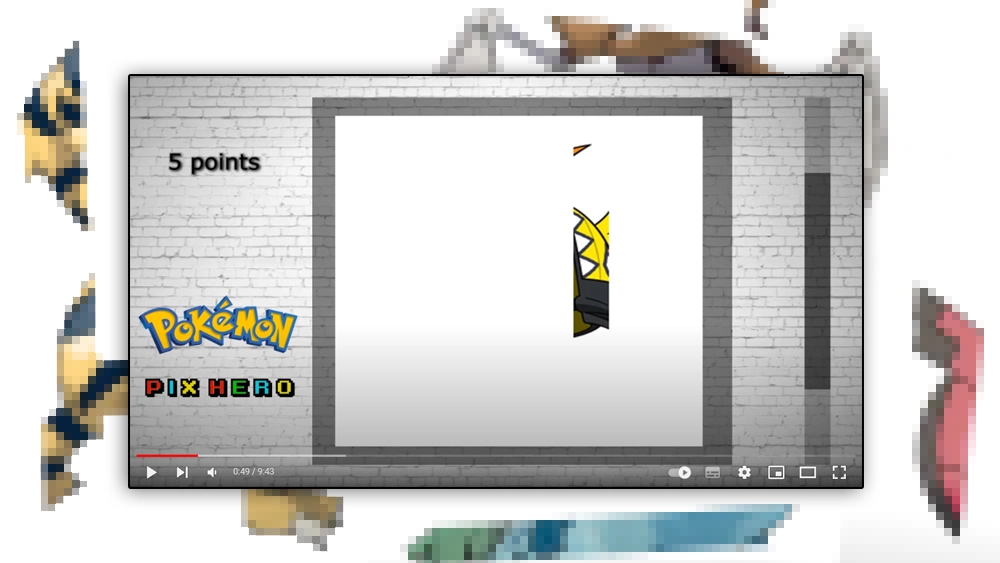 Exemple de Pixel Art Pokémon