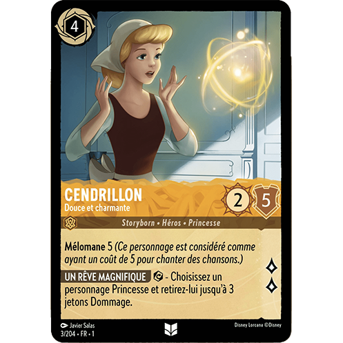 Image de la carte Lorcana : 3/204 Cendrillon