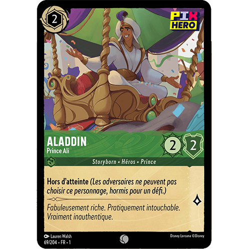 Aladdin Prince Ali 69/204