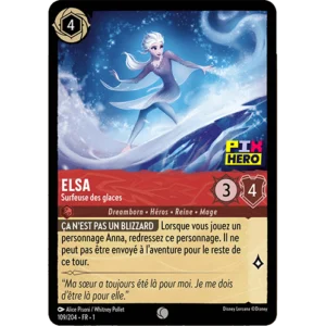 Image de la carte Lorcana : Elsa 109/204 Surfeuse des glaces