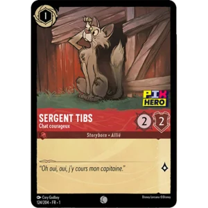 124/204 Sergent Tibs – Chat courageux