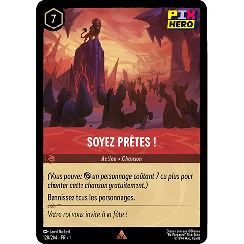 Image de la carte Lorcana : Soyez Prêtes ! 128/204