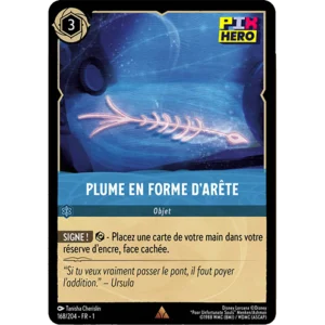 168/204 Plume En Forme D’arête