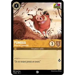 Image de la carte 17/204 Pumbaa - Poète qui sommeille