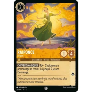 Image de la carte Lorcana : Raiponce 20/204 Solaire