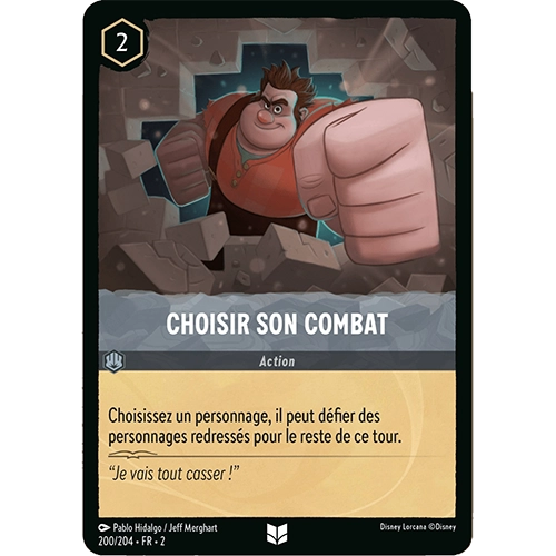 Image de la carte Lorcana : Choisir Son Combat 200/204