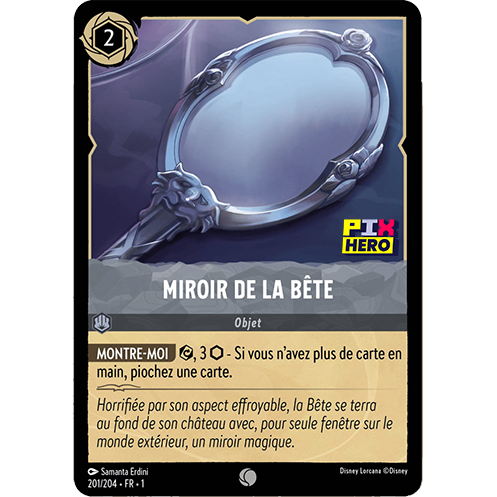 Image de la carte Lorcana : Miroir de la bête 201/204