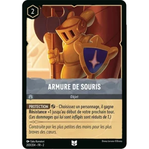 Image de la carte Lorcana : Armure de Souris 203/204