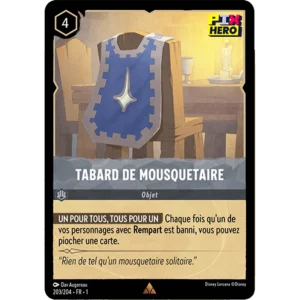 203/204 Tabard de Mousquetaire