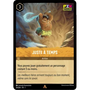 029/204 Juste à Temps