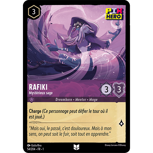 Rafiki 54/204 Mystérieux sage