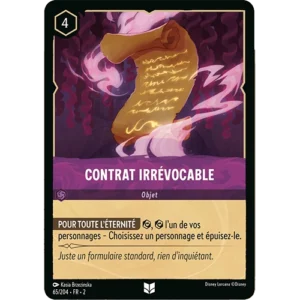 065/204 Contrat Irrévocable