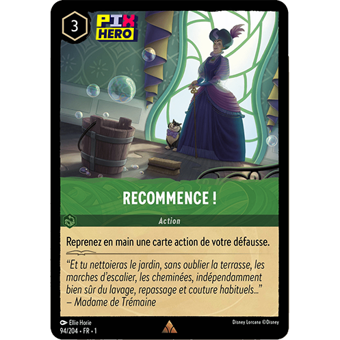 Image de la carte Lorcana : Recommence ! 94/204