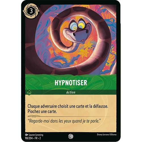 Image de la carte Lorcana : Hypnotiser 98/204